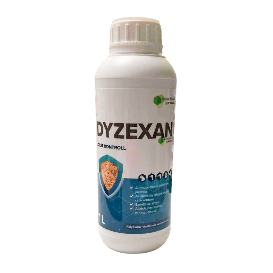 Dyzexan madártetű-atka elleni készítmény